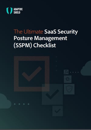 SSPM Checklist